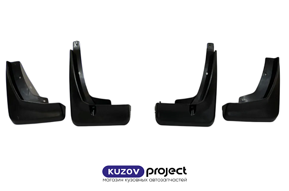 Брызговики (Комплект 4 шт.) Chery Tiggo 4 2018- (Китай)