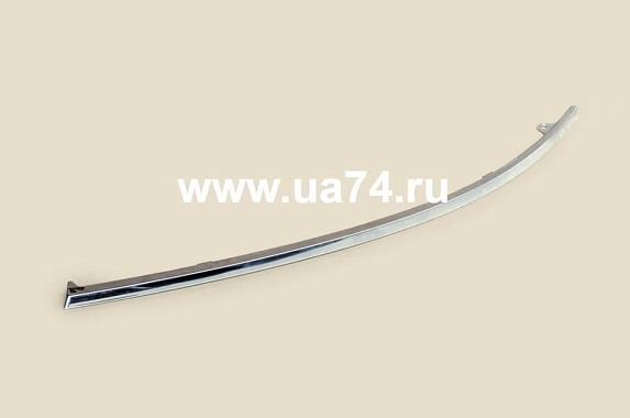 Молдинг бампера левый передний хром Audi A6 2001-2004 (Тайвань)