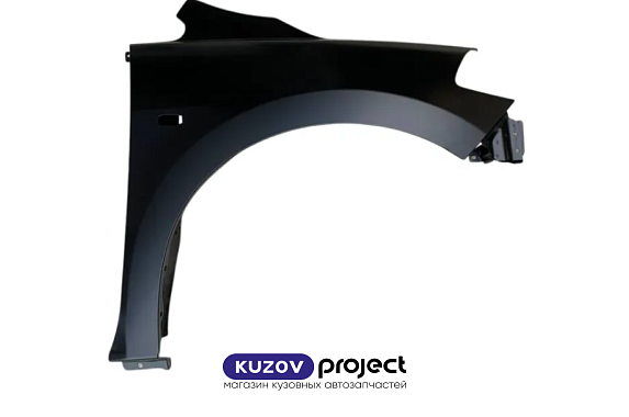 Крыло правое с отверстием под повторитель Nissan Tiida 2004-2014 (Тайвань)